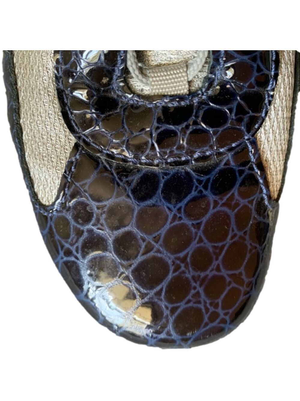 PRADA Alligator Print America Cup Sneakers - Picture 6 of 15